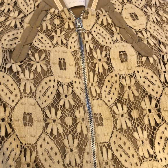 SCHUMACHER OPEN BROCADE CROPPED JACKET - Picture 4 of 9